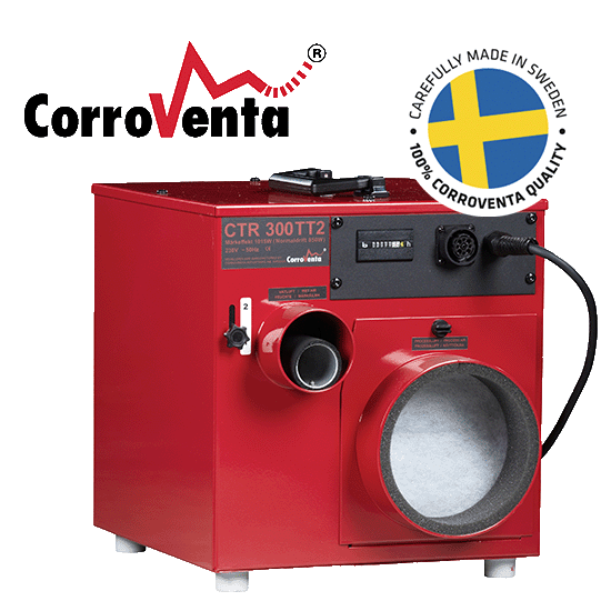 Krypgrundsavfuktare från Corroventa